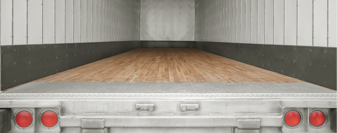 Havco Dry Van Trailer Flooring, Laminated Oak Trailer Flooring