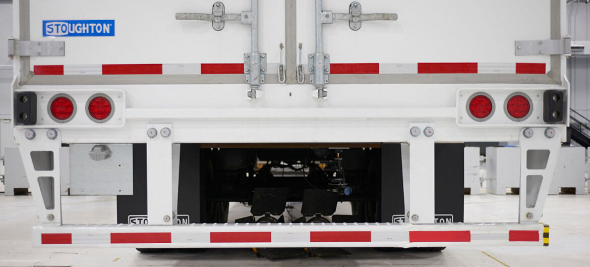 Stoughton Dry Van Trailer Rear Impact Guard
